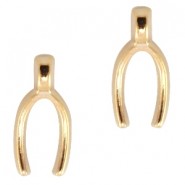 Floating Charms stemvork Goud 10x5mm